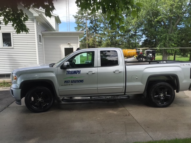 Triumph Pest Solutions service truck